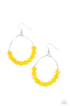 five-dollar-jewelry-catch-a-breeze-yellow-earrings-paparazzi-accessories