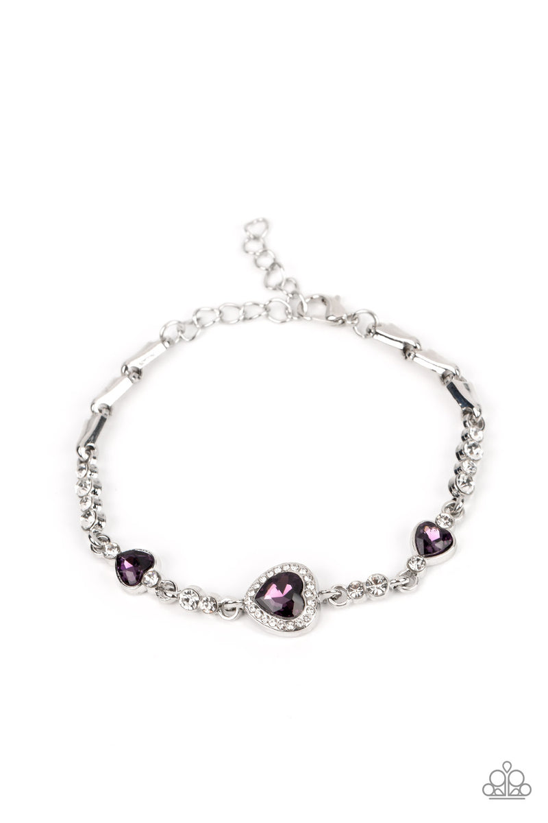 five-dollar-jewelry-amor-actually-purple-bracelet-paparazzi-accessories
