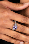 Intergalactic I Do - Purple Ring - Paparazzi Accessories