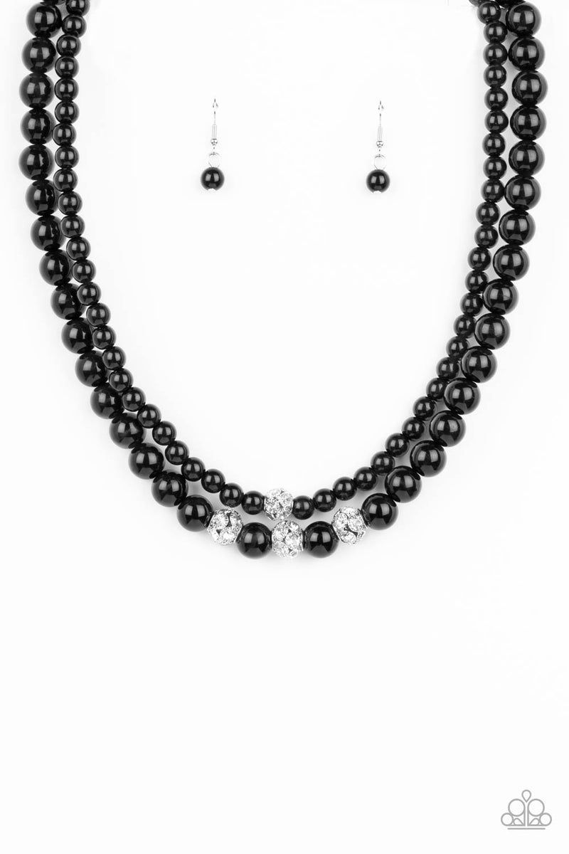 five-dollar-jewelry-brilliant-ballerina-black-necklace-paparazzi-accessories
