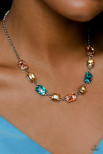 Emerald Envy - Multi Necklace - Paparazzi Accessories