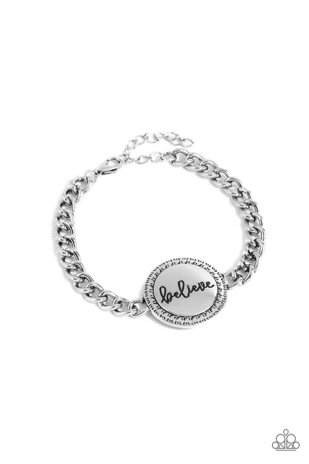 five-dollar-jewelry-hope-and-faith-silver-bracelet-paparazzi-accessories