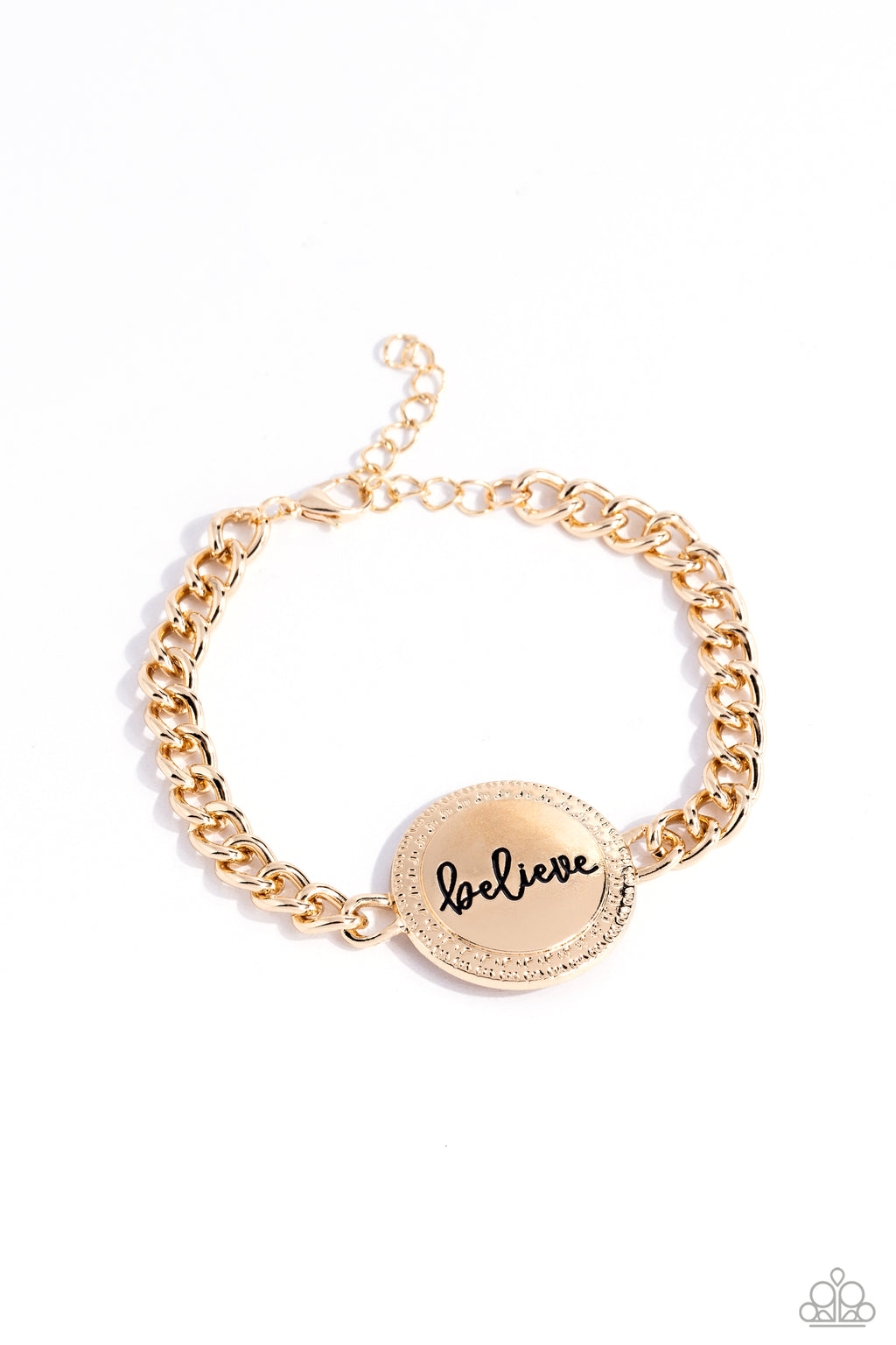 five-dollar-jewelry-hope-and-faith-gold-bracelet-paparazzi-accessories