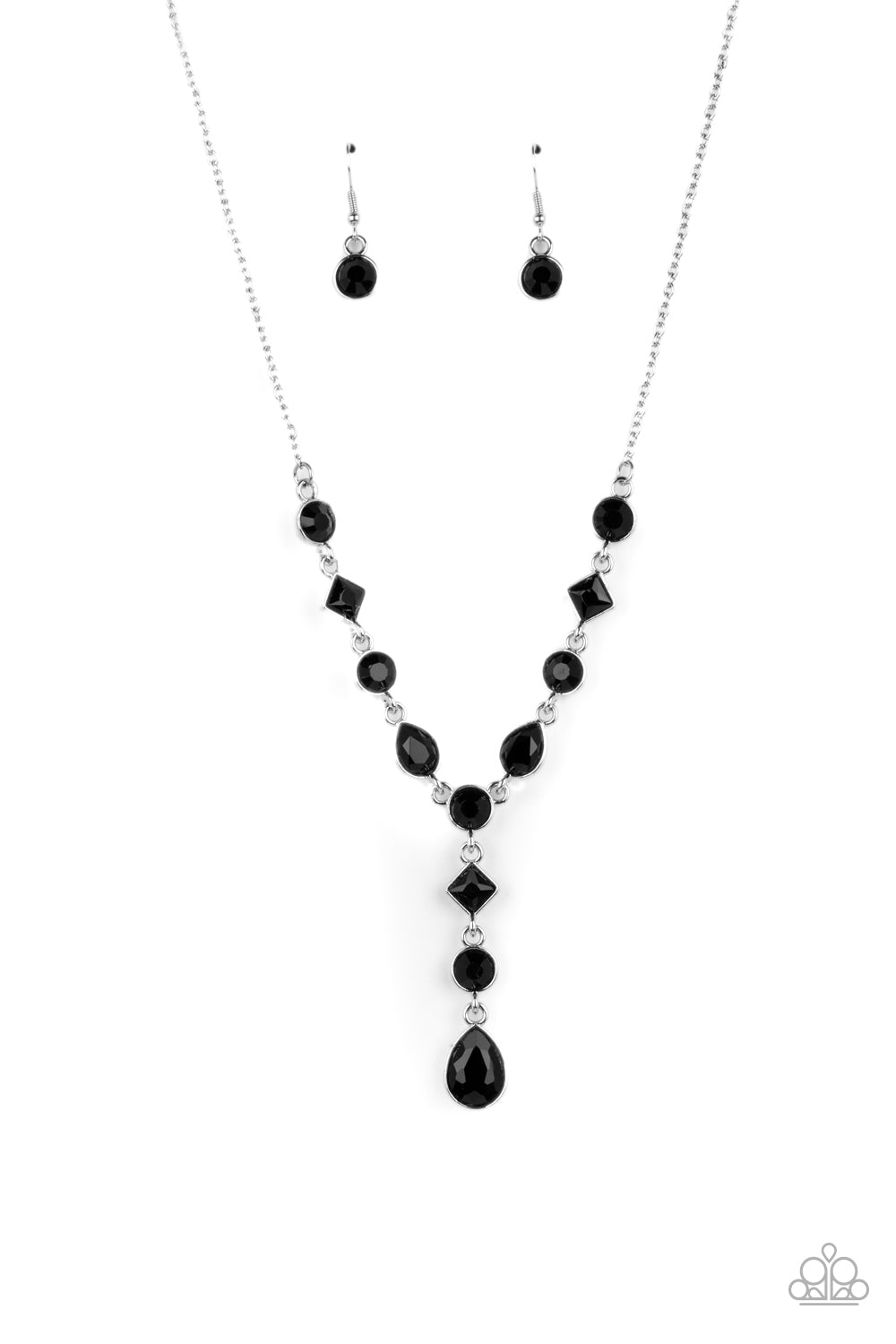 five-dollar-jewelry-forget-the-crown-black-necklace-paparazzi-accessories
