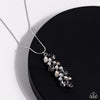 Pearls Before VINE - Silver Necklace - Paparazzi Accessories