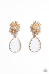 five-dollar-jewelry-stellar-shooting-star-gold-post earrings-paparazzi-accessories