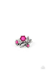 five-dollar-jewelry-wonderland-wildflower-pink-ring-paparazzi-accessories