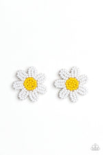 five-dollar-jewelry-sensational-seeds-white-post earrings-paparazzi-accessories