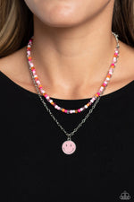 High School Reunion - Pink Necklace - Paparazzi Accessories