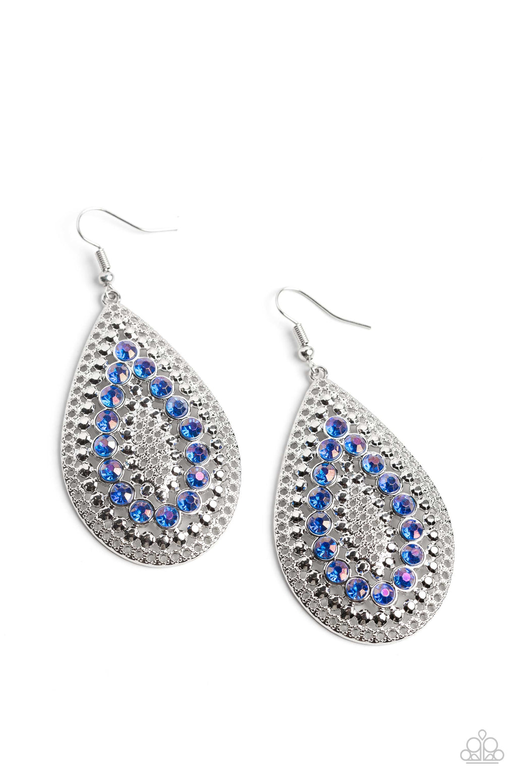 five-dollar-jewelry-spirited-socialite-blue-earrings-paparazzi-accessories