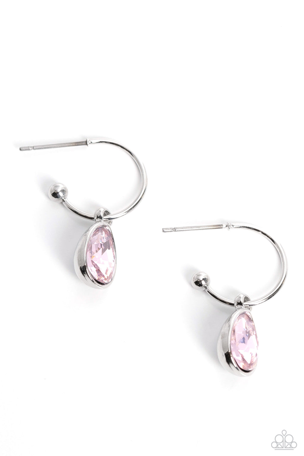 five-dollar-jewelry-teardrop-tassel-pink-earrings-paparazzi-accessories