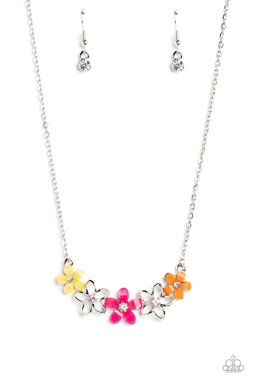five-dollar-jewelry-wildflower-about-you-pink-necklace-paparazzi-accessories