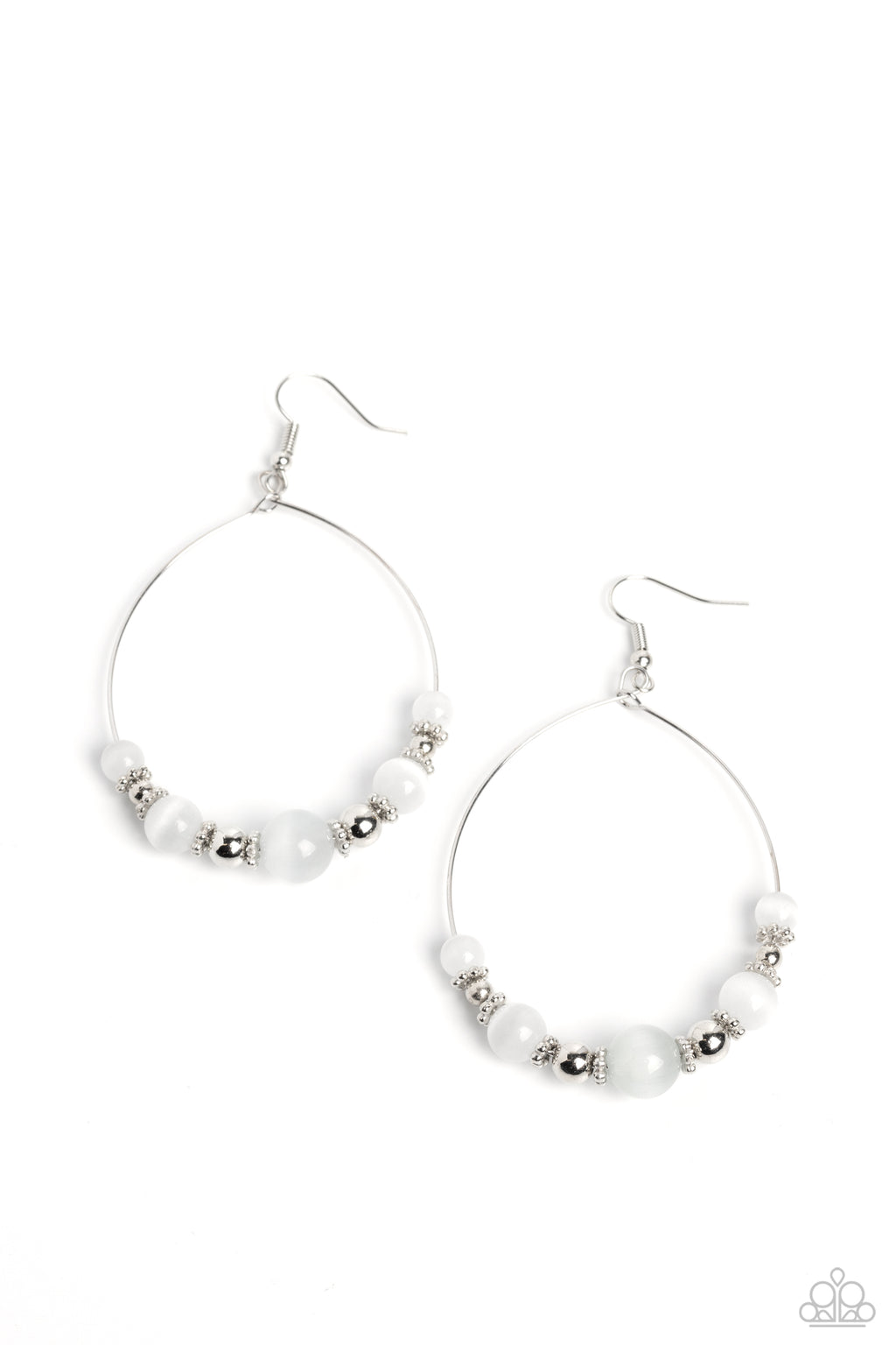 five-dollar-jewelry-cats-eye-charisma-white-earrings-paparazzi-accessories