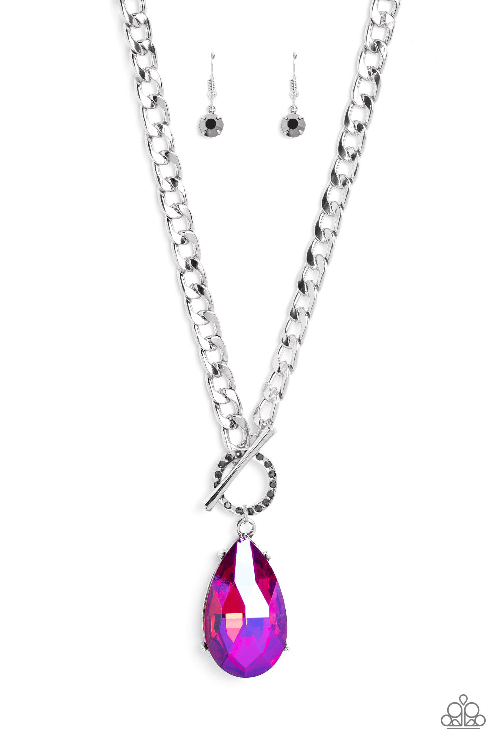 five-dollar-jewelry-edgy-exaggeration-pink-necklace-paparazzi-accessories