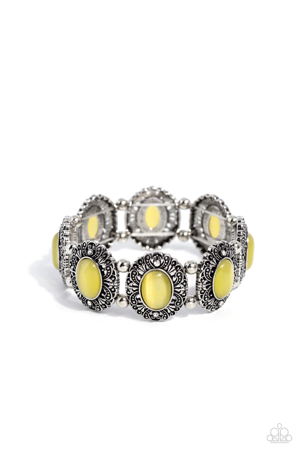 five-dollar-jewelry-vintage-vault-yellow-bracelet-paparazzi-accessories