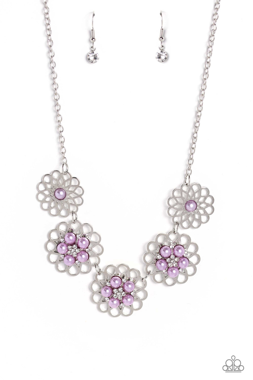 five-dollar-jewelry-mandala-mosaic-purple-necklace-paparazzi-accessories