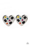five-dollar-jewelry-relationship-ready-black-post earrings-paparazzi-accessories