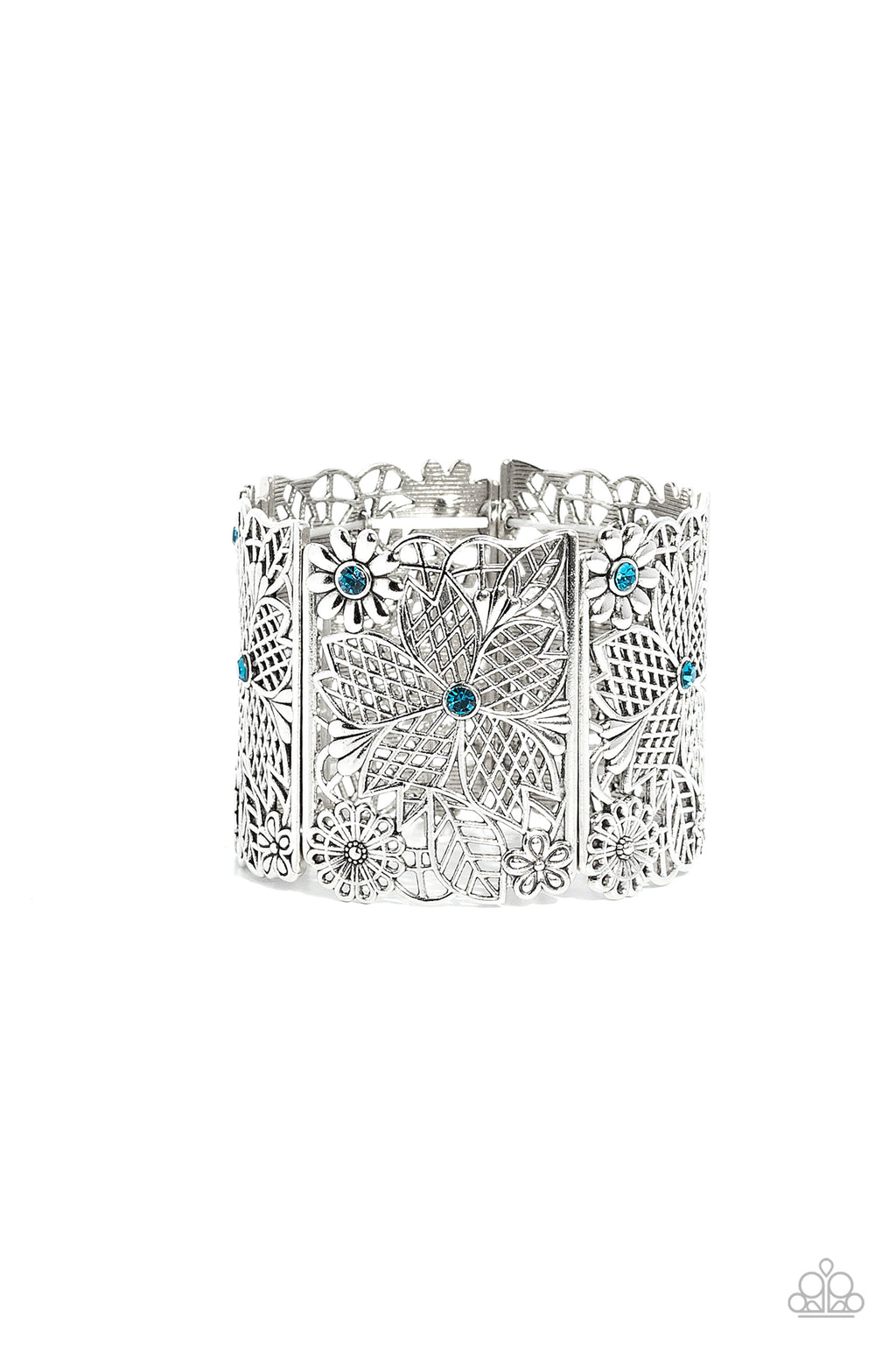 five-dollar-jewelry-garden-city-blue-bracelet-paparazzi-accessories