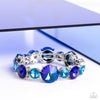 Refreshing Radiance - Blue Bracelet - Paparazzi Accessories