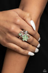Fairy Circle - Green Ring - Paparazzi Accessories