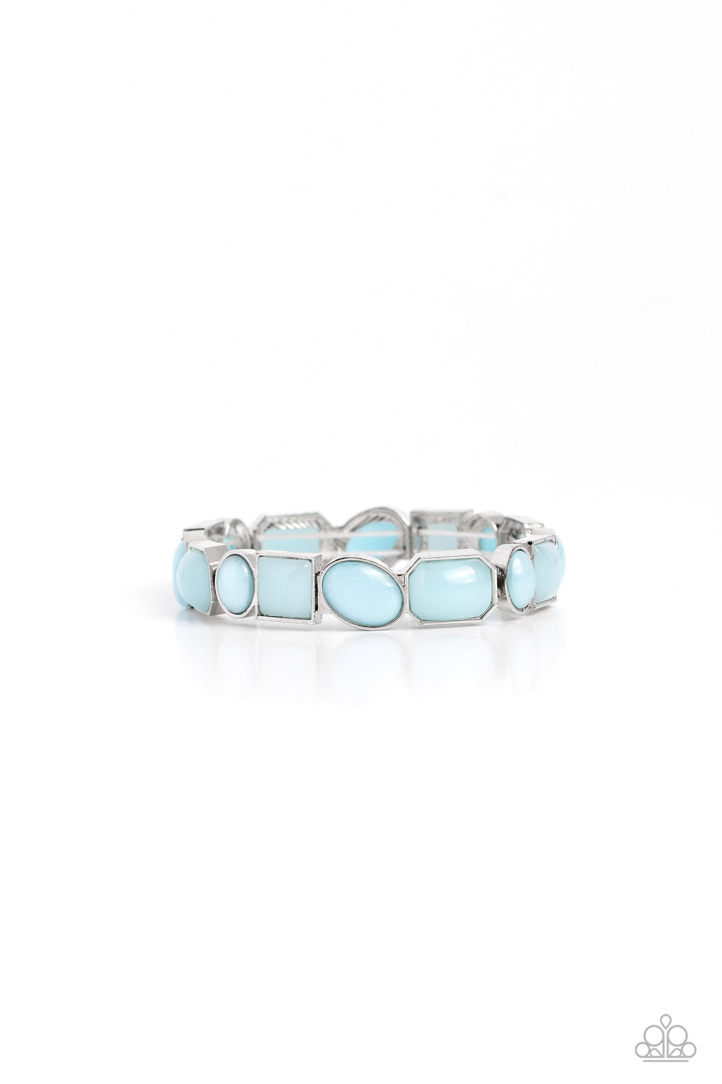 five-dollar-jewelry-giving-geometrics-blue-bracelet-paparazzi-accessories