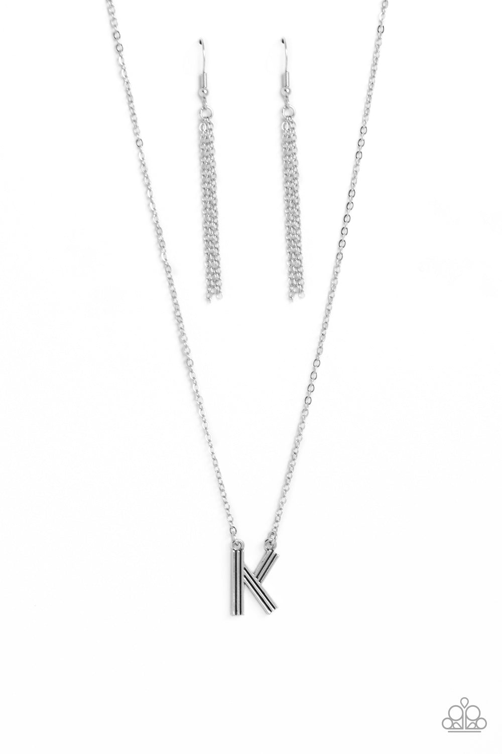 five-dollar-jewelry-leave-your-initials-silver-k-paparazzi-accessories