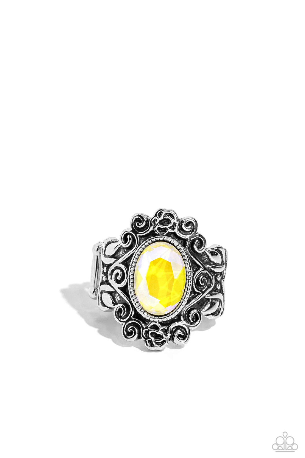 five-dollar-jewelry-fairytale-fanatic-yellow-ring-paparazzi-accessories