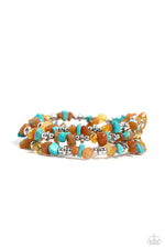 five-dollar-jewelry-stacking-stones-orange-bracelet-paparazzi-accessories