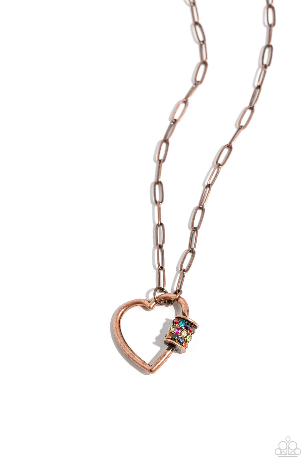 five-dollar-jewelry-affectionate-attitude-copper-necklace-paparazzi-accessories