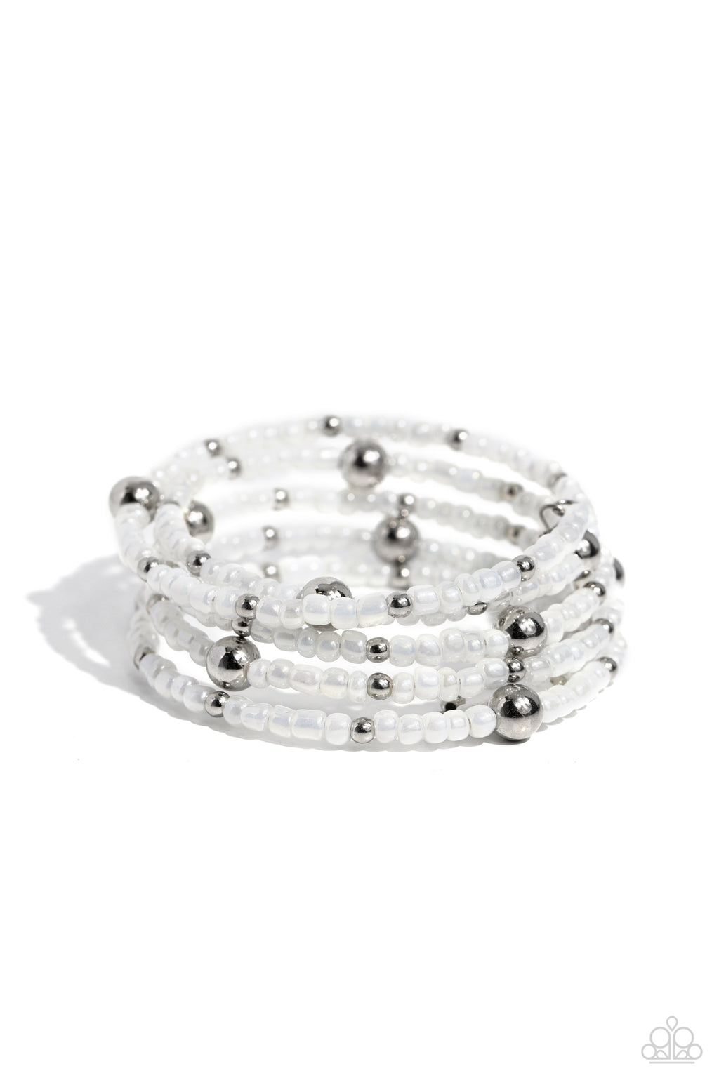 five-dollar-jewelry-refined-retrograde-white-bracelet-paparazzi-accessories