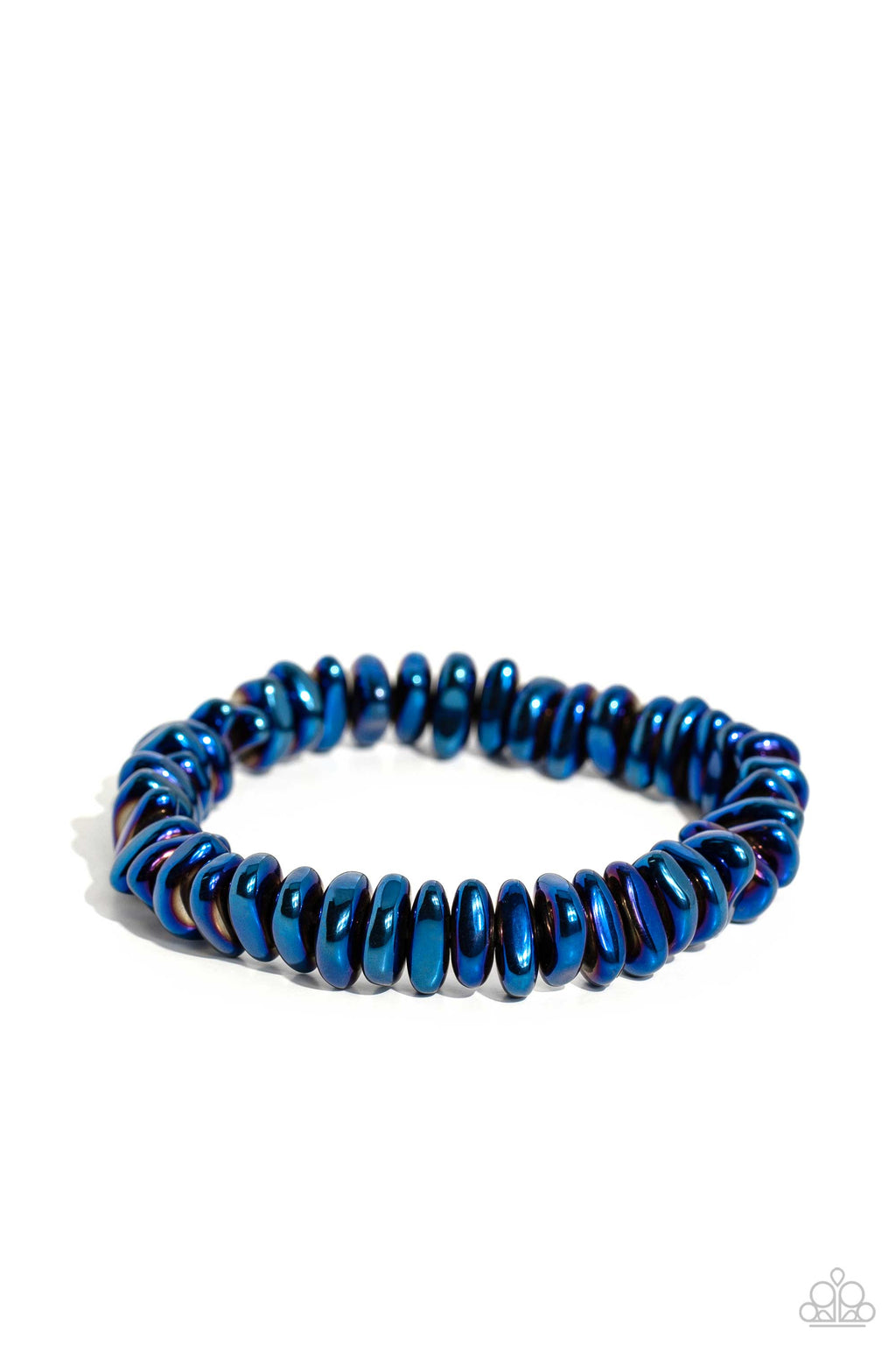 five-dollar-jewelry-monochromatic-mechanic-blue-mens bracelet-paparazzi-accessories