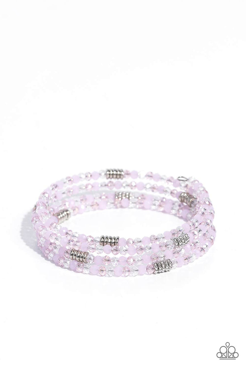 Dreamy Debut - Pink Bracelet - Paparazzi Accessories