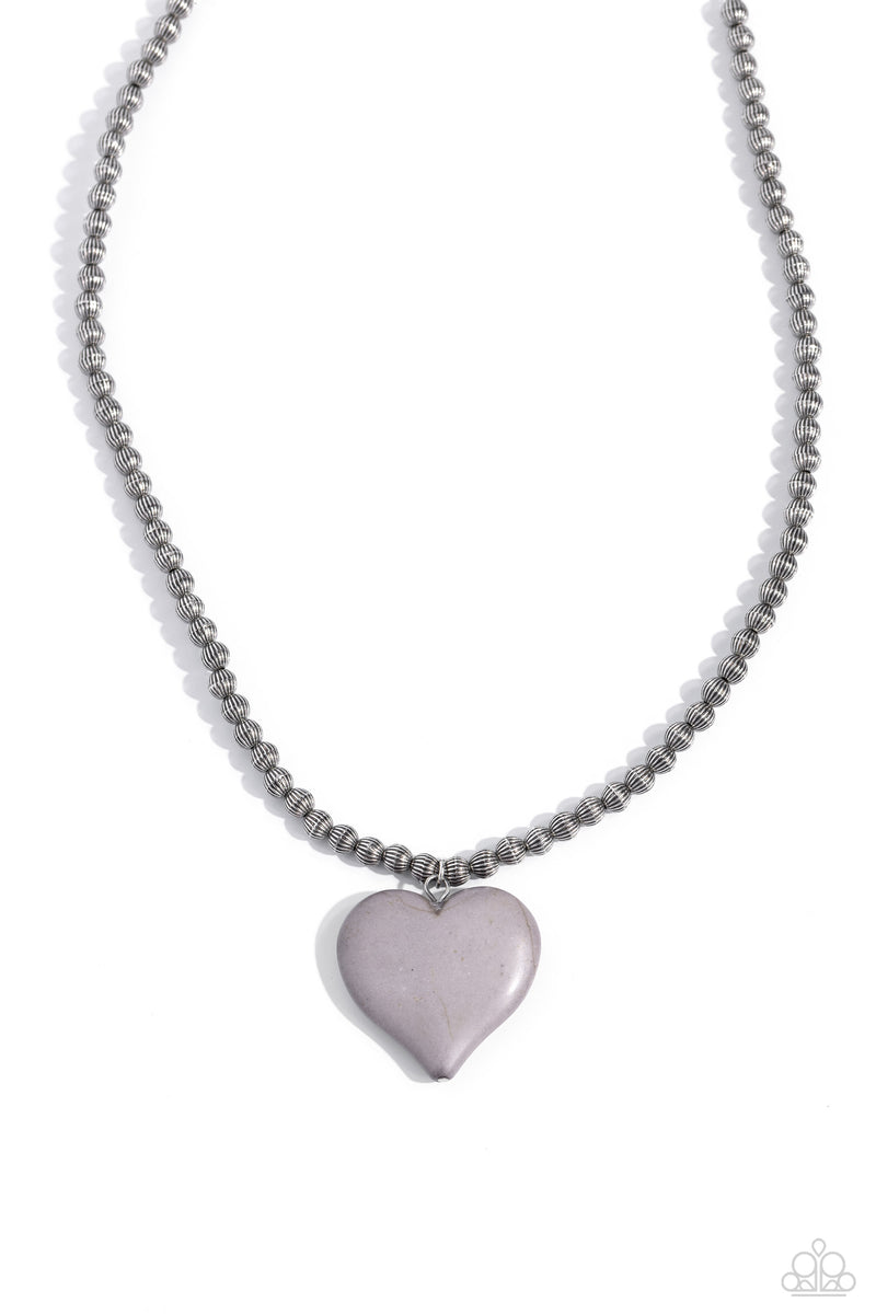 Picturesque Pairing - Silver Necklace - Paparazzi Accessories
