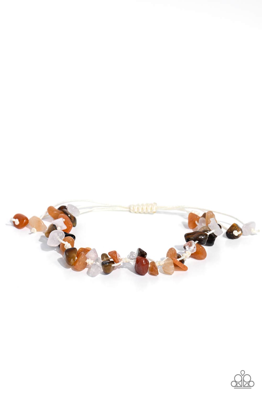 five-dollar-jewelry-knotted-kingdom-orange-bracelet-paparazzi-accessories