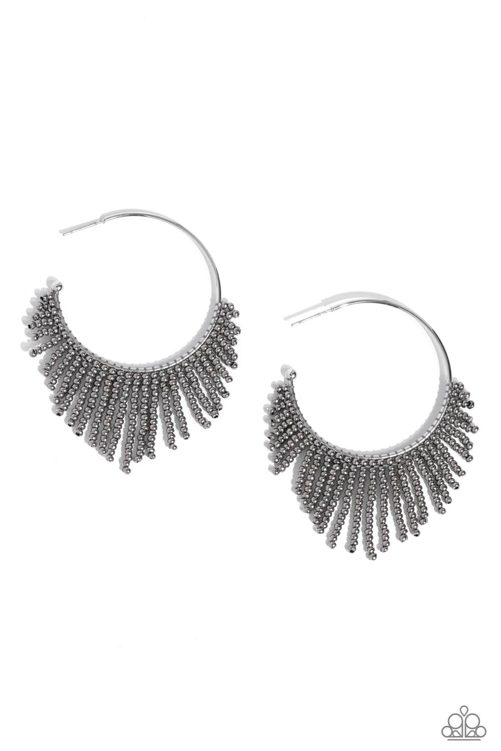 five-dollar-jewelry-tailored-tassel-silver-earrings-paparazzi-accessories