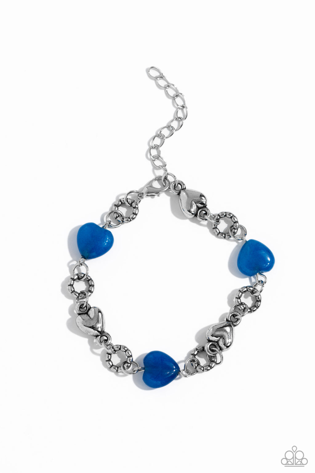 five-dollar-jewelry-i-can-feel-your-heartbeat-blue-bracelet-paparazzi-accessories