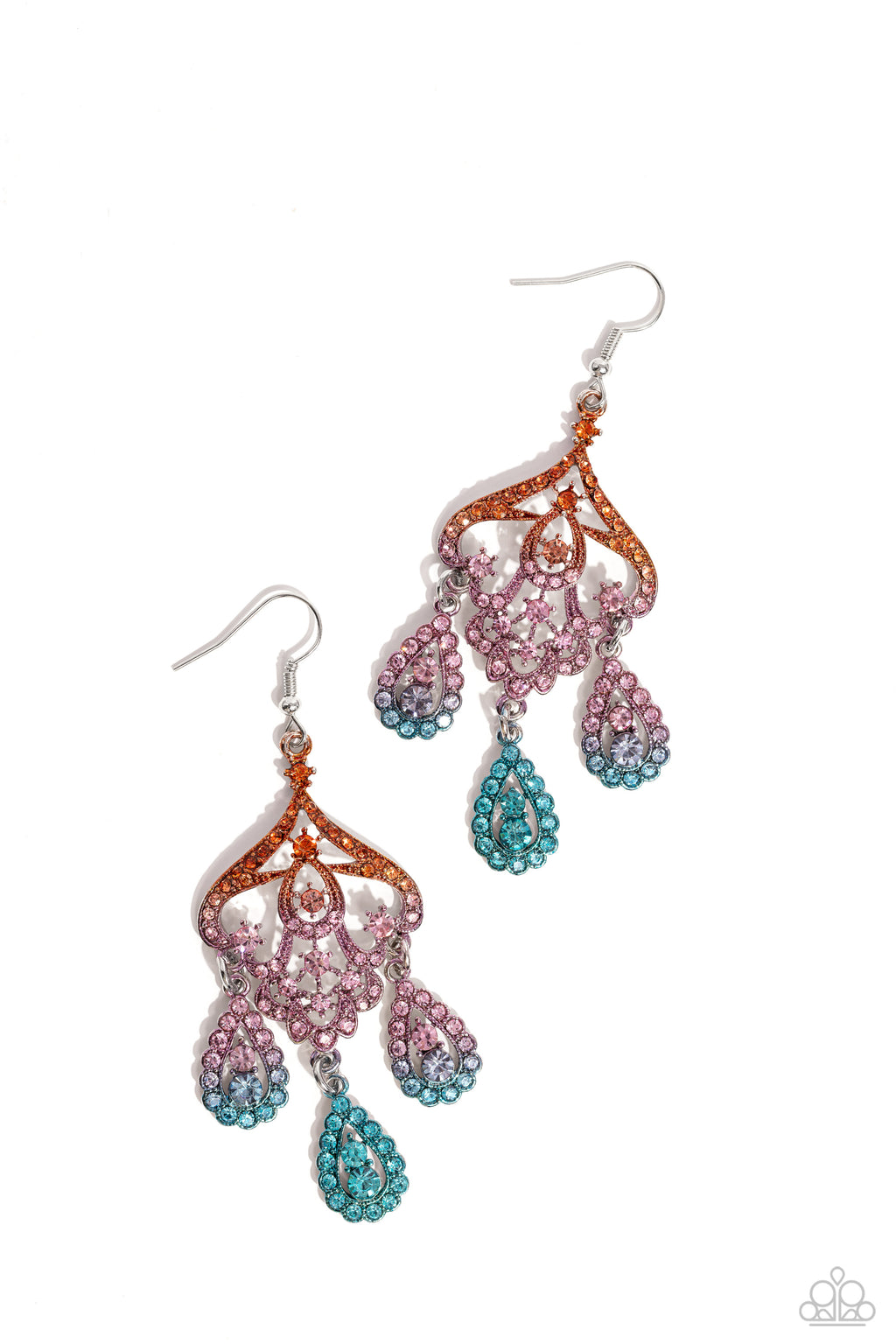 five-dollar-jewelry-chandelier-command-multi-earrings-paparazzi-accessories