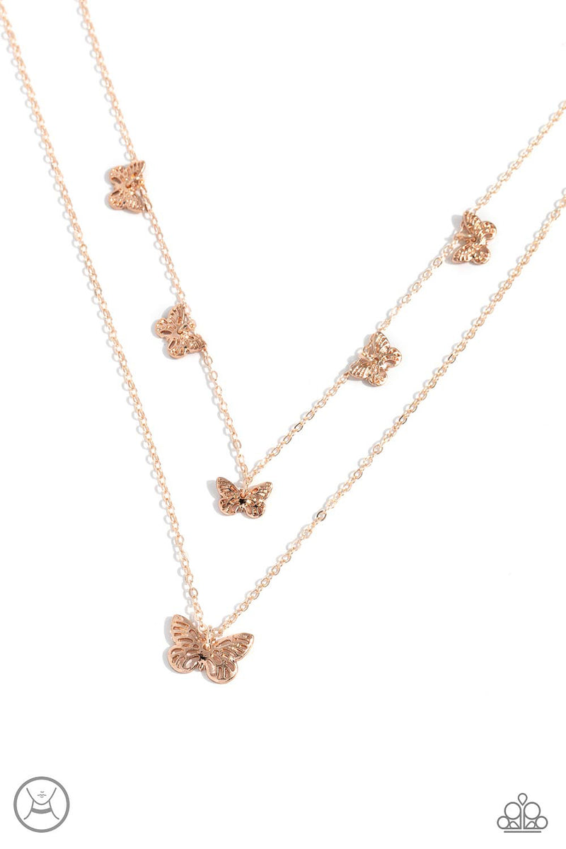 five-dollar-jewelry-butterfly-beacon-rose-gold-paparazzi-accessories