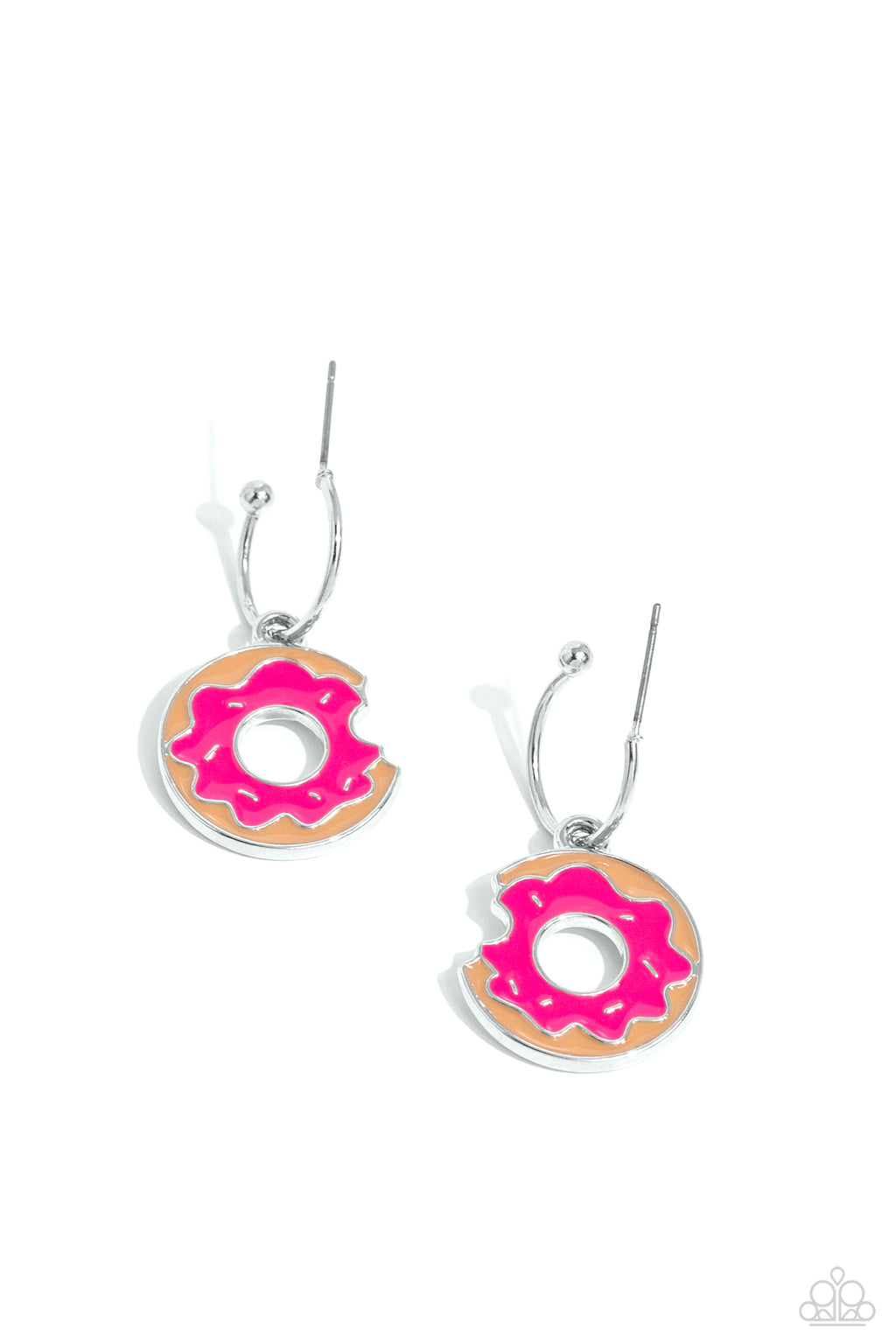 five-dollar-jewelry-donut-delivery-pink-earrings-paparazzi-accessories