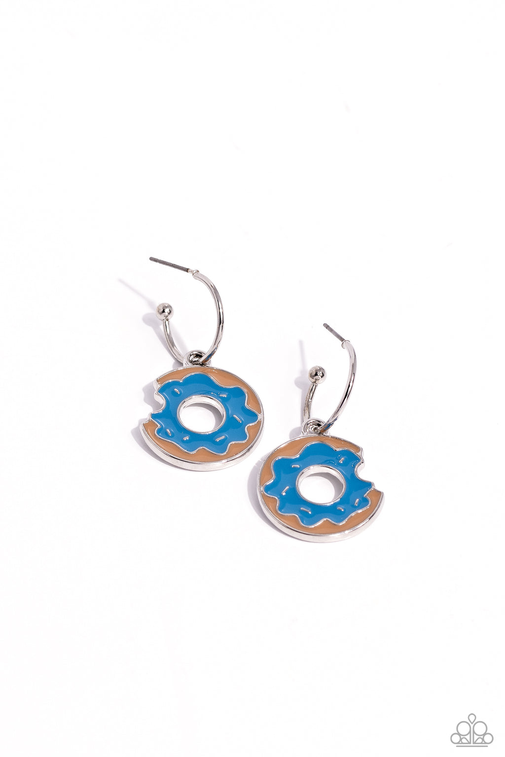 five-dollar-jewelry-donut-delivery-blue-earrings-paparazzi-accessories