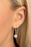Tilted Trailblazer - Pink Necklace - Paparazzi Accessories