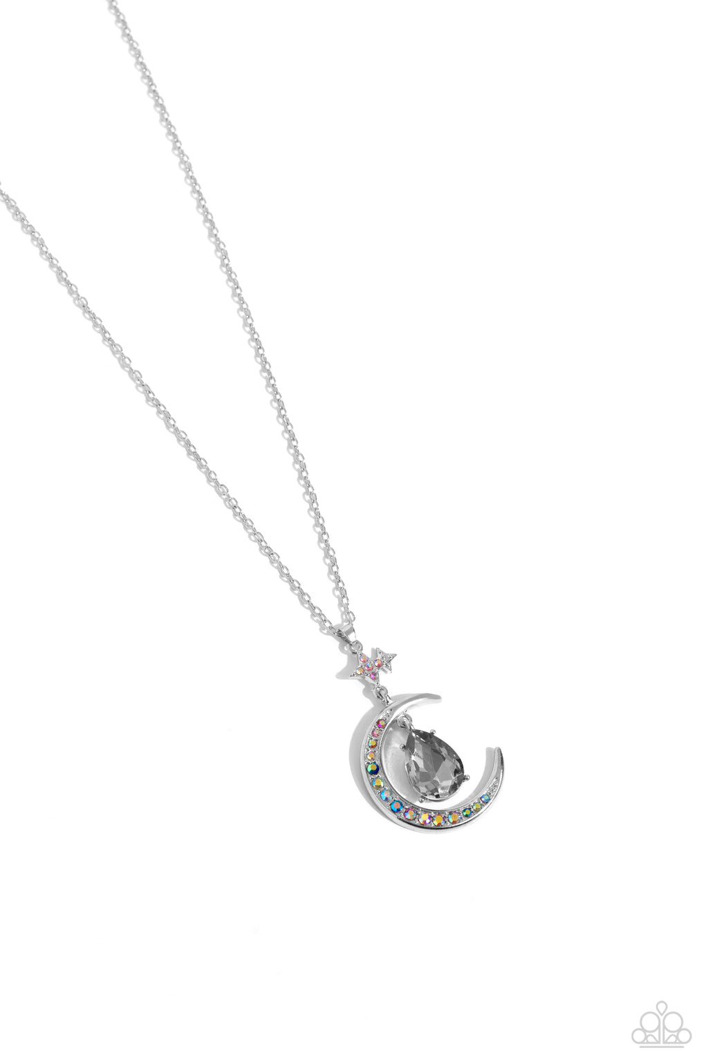 five-dollar-jewelry-talking-to-the-moon-silver-necklace-paparazzi-accessories