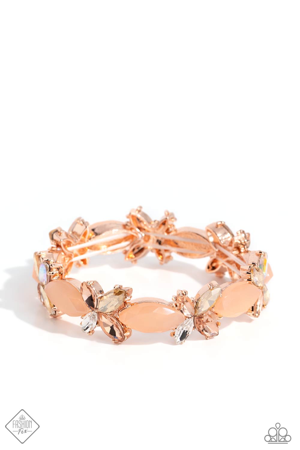 five-dollar-jewelry-soft-hearted-succession-rose-gold-paparazzi-accessories
