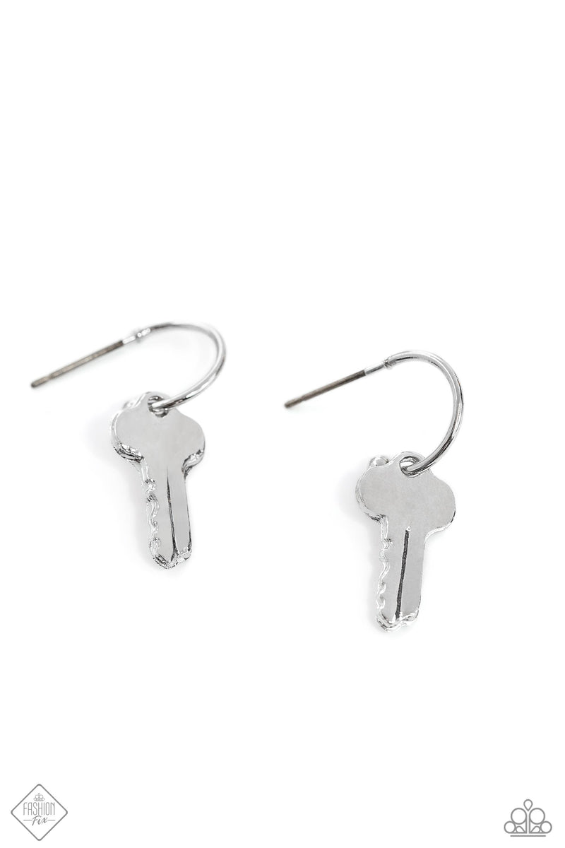 five-dollar-jewelry-the-key-to-everything-silver-earrings-paparazzi-accessories