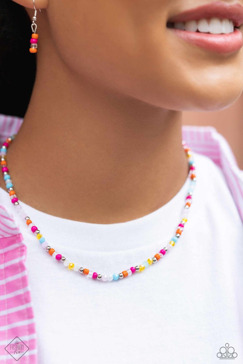 Carnival Confidence - Multi Necklace - Paparazzi Accessories