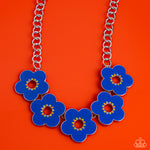 Cartoon Couture - Blue Necklace - Paparazzi Accessories