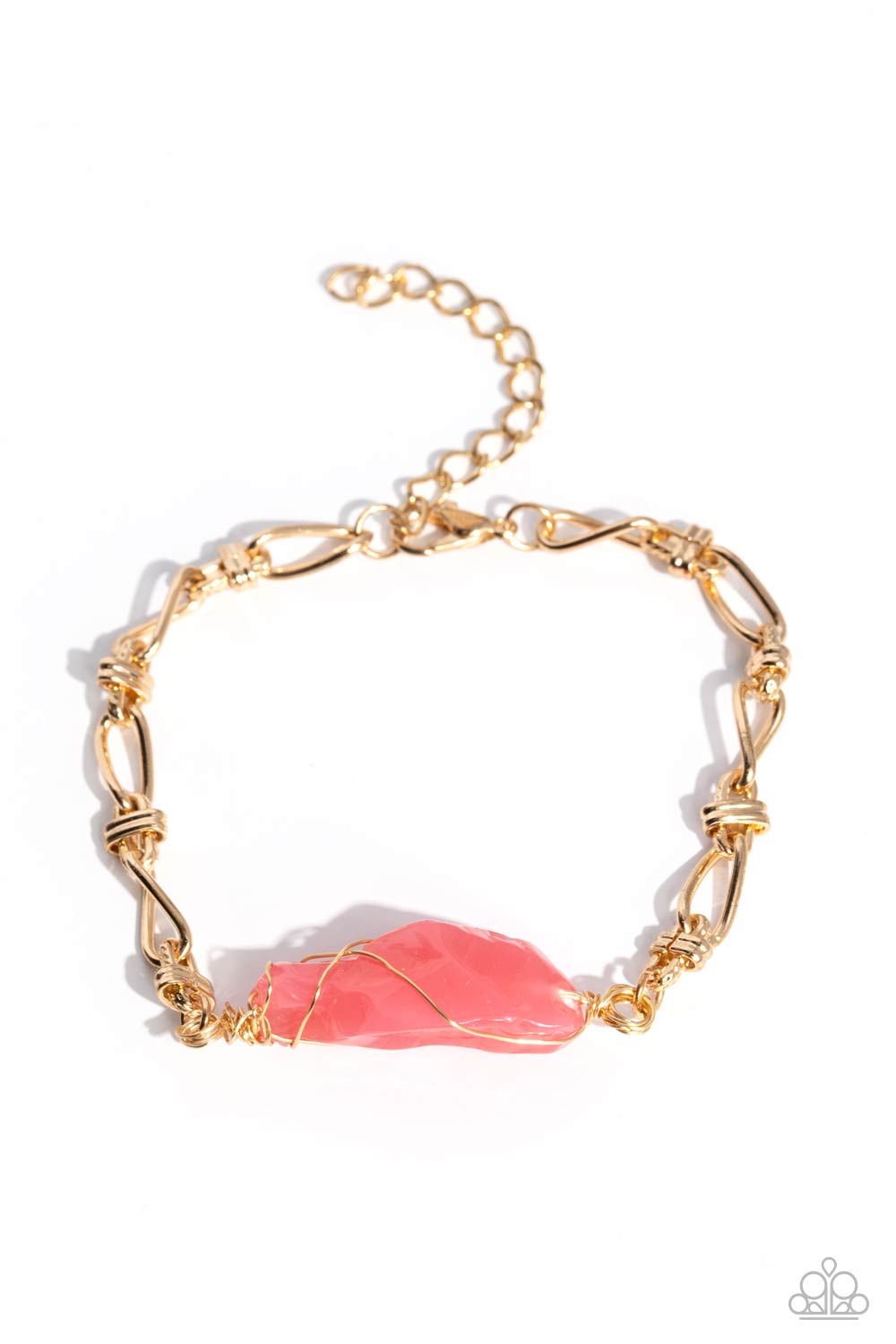 five-dollar-jewelry-whimsically-wrapped-pink-bracelet-paparazzi-accessories