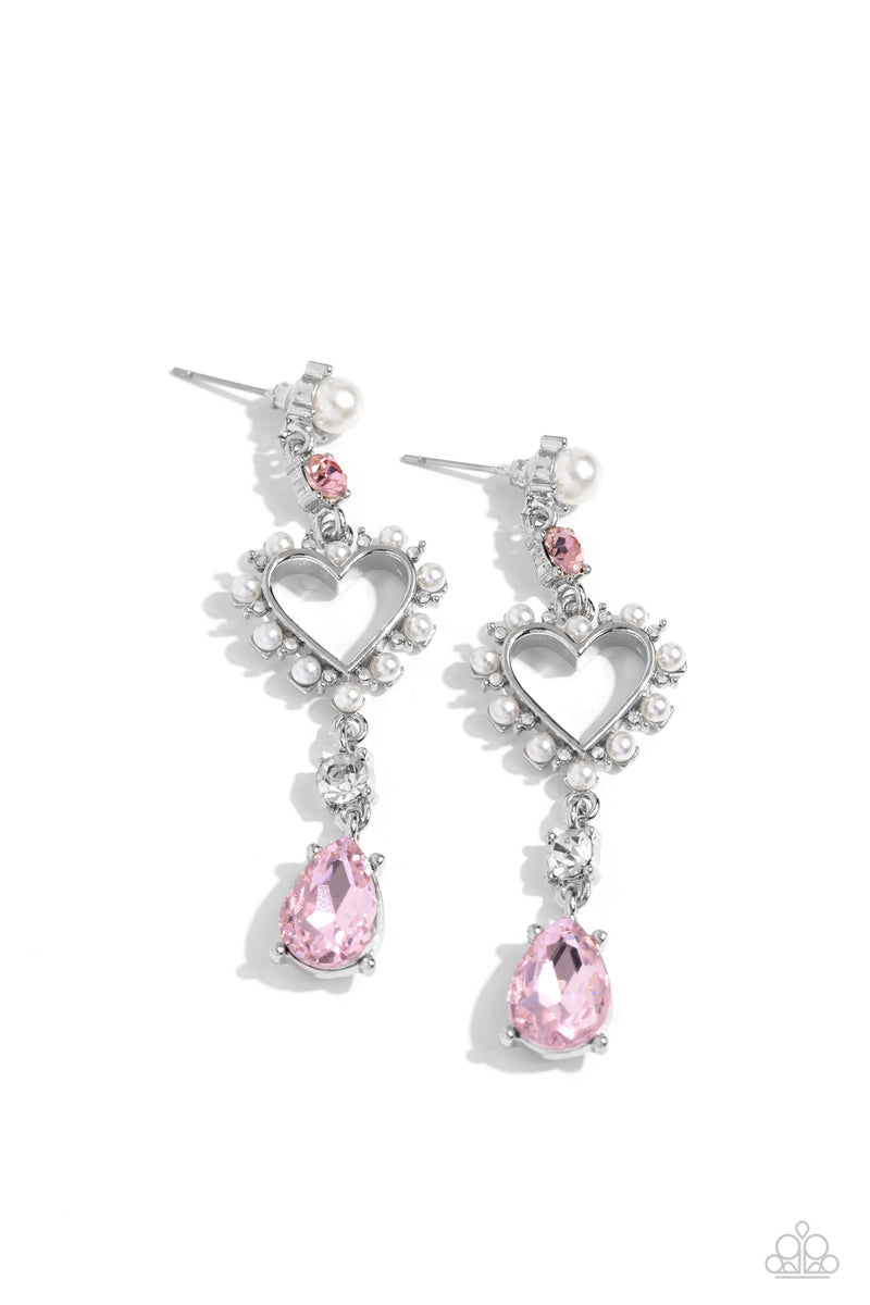five-dollar-jewelry-lovers-lure-pink-post earrings-paparazzi-accessories