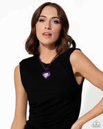 Modern Matchup - Purple Necklace - Paparazzi Accessories