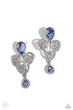 five-dollar-jewelry-giving-glam-blue-post earrings-paparazzi-accessories